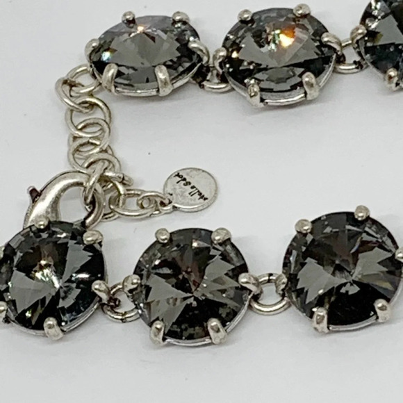 Stella & Dot Amelie Charcoal Crystal Bracelet - Picture 3 of 4